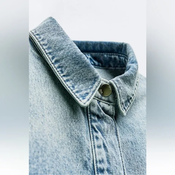 ✨SALE✨ ZARA Z1975 OVERSIZED DENIM OVERSHIRT
✨SALE✨ - Picture 4 of 8